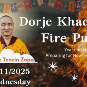 Dorje Khadro Fire Puja